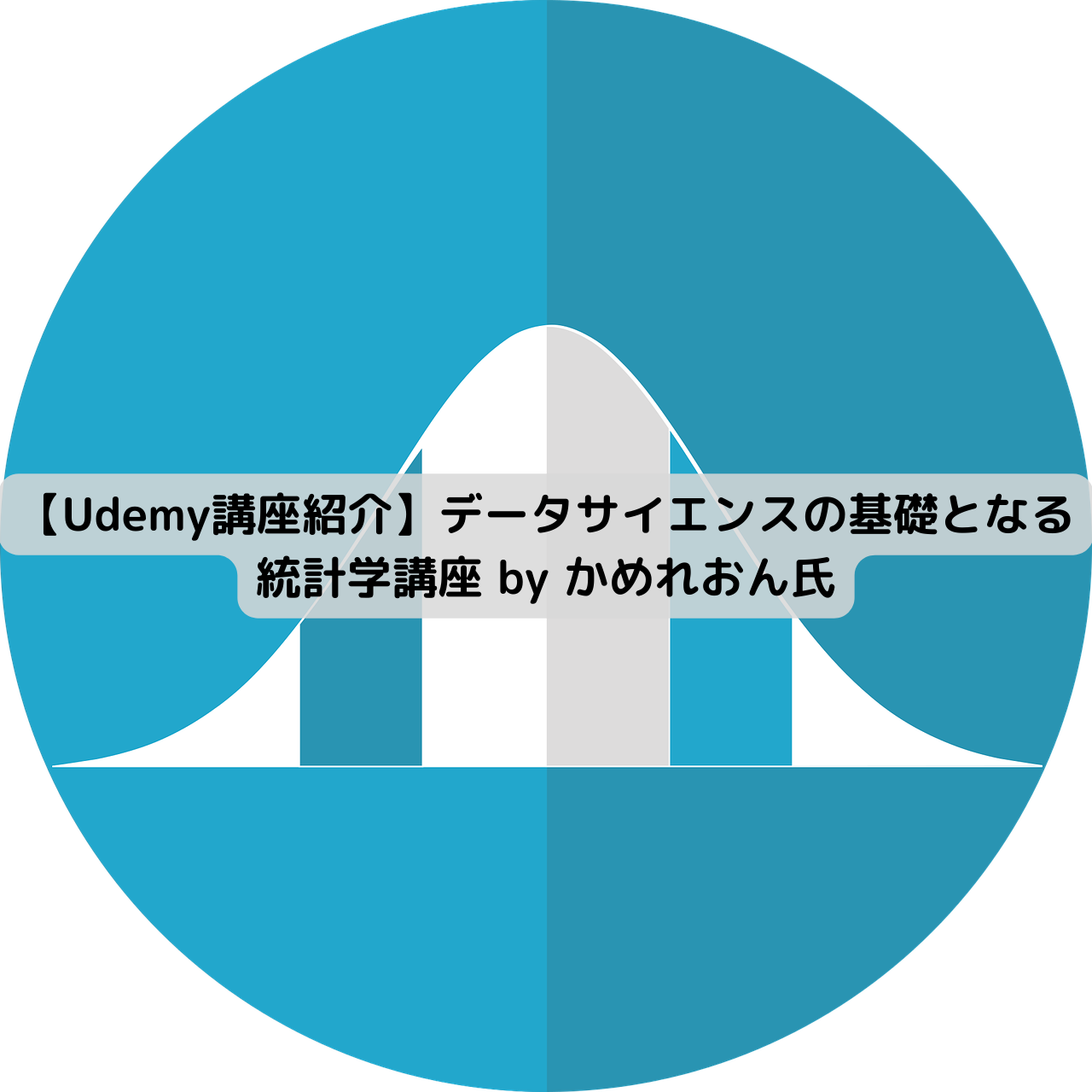 【Udemy講座紹介】データサイエンスの基礎となる統計学講座 by かめれおん氏